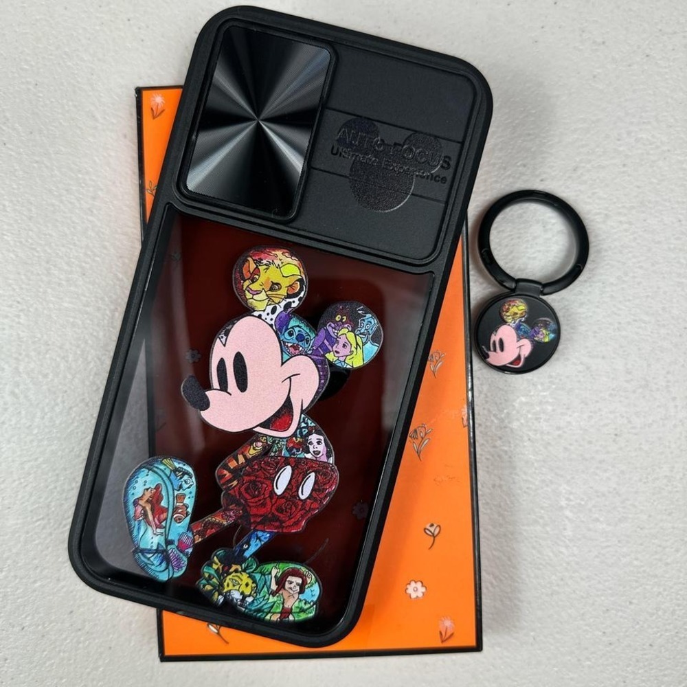 Samsung A34 5G Disney Mickey Mouse multi-coloured phone case with ring holder‎